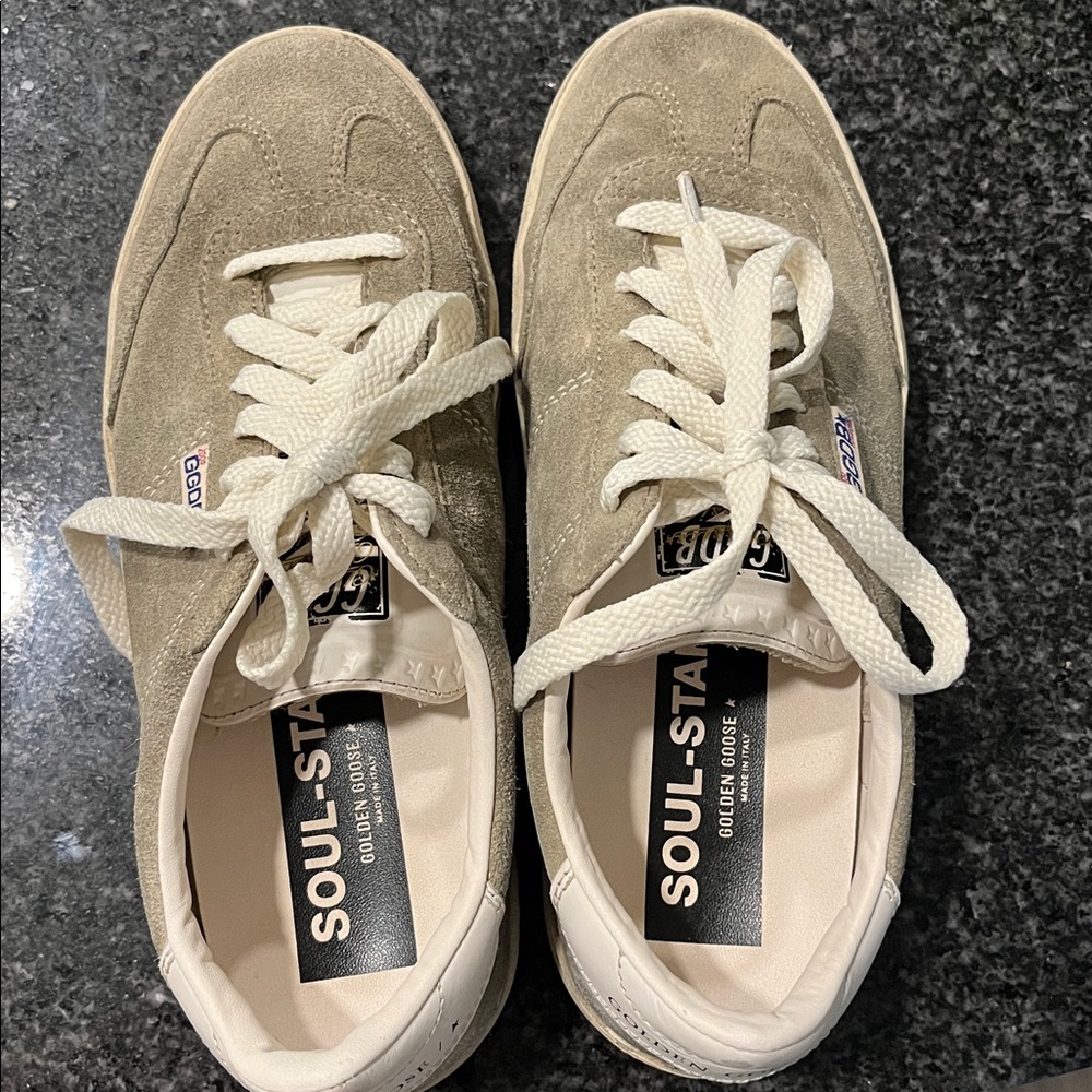 Women’s Golden Goose Soul Star in Beige Size 37 - Picture 2 of 8
